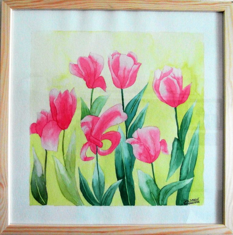 Tulipes-aquarelle